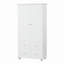 Grande armoire de rangement avec trois tiroirs pour salle de bain / bureau, blanc