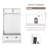 3-In-1 Hall Tree, Entryway Bench With Coat Rack, Mudroom Bench With Shoe Rack, 2 Storage Drawers, 4 Hooks And Padded Seat Cushions For Hallway