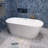 67'' x 31.5'' Freestanding Soaking Plastic / Acrylic Bathtub-98279749