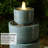 Yoan Metal Weather Resistant Fountain with Light