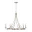 Lustre en roue de chariot à 6 lumières de style bougie -1202425468