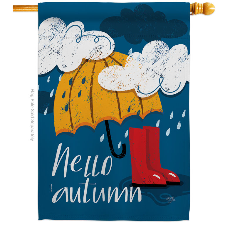 Coussin décoratif 2 faces 40 x 28 po hello impressions drapeau pour la maison