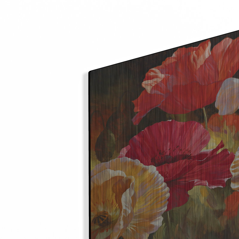 «Poppy Celebration» par Emma Styles, H 16 po x l 24 po