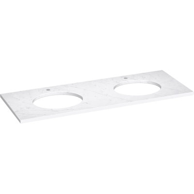 Dessus de meuble-lavabo 61 po Silestone Quartz