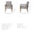Visalia 19.5'' H Upholstered Beech Arm Chair-641659420