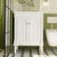 Meuble-lavabo simple 24 po avec plateau en résine Dyna