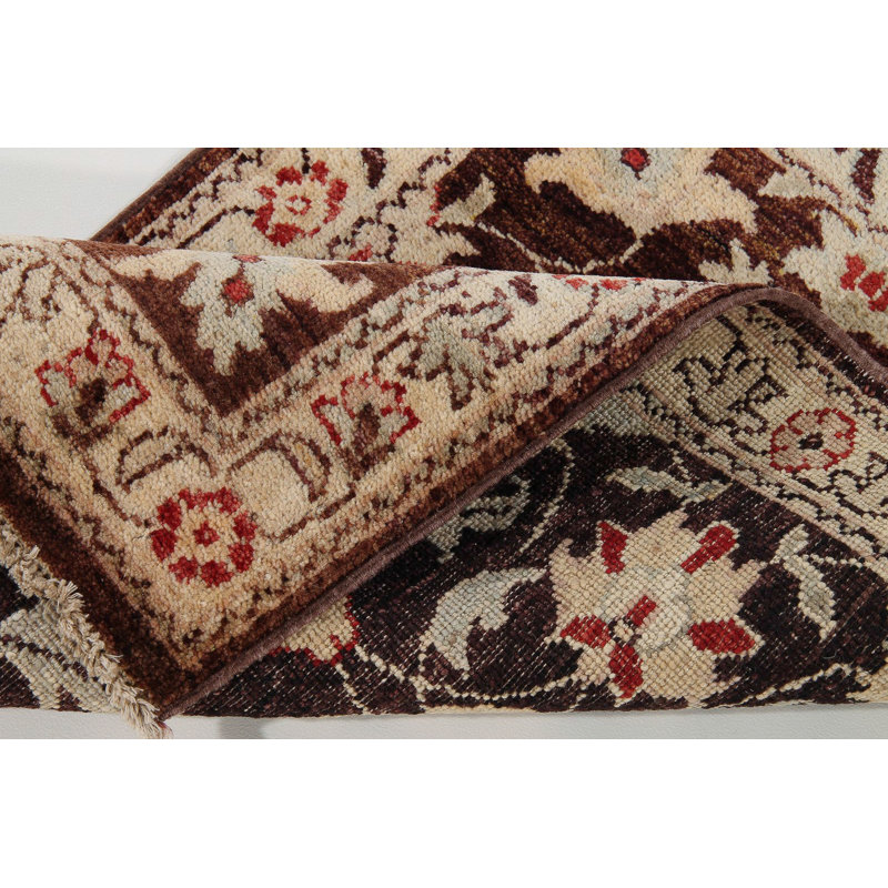 Rectangle 62 cm x 89 cm Oriental Hand Woven Area Rug
