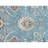High-Quality Hand-Knotted Blue And Beige Area Rug-114989808