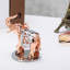 Figurine éléphant en cristal garniture cloutée Nauvoo