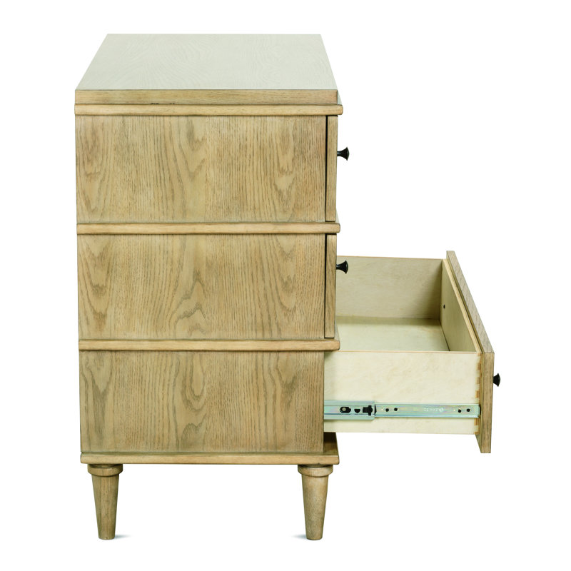 3 Drawer 18" W Solid Wood Dresser