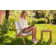 Fauteuil en bois Hariklia