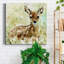 Fauve au printemps - reproduction d'art sur toile tendue-623607217