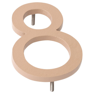 6 in. Floating Mount House Number