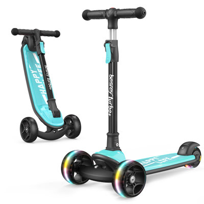 Trottinette pour enfants 3 à 10 ans à hauteur réglable Besrey Kick Scooter