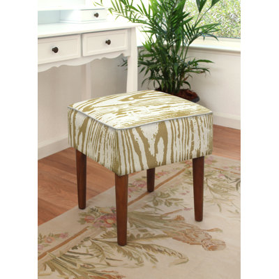 Solid + Manufactured Wood Accent Stool