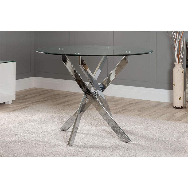 Chowchilla 4 - Person Dining Set, Grey