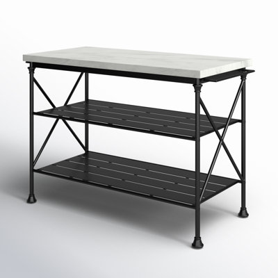 Heymann 53.25'' Wide Kitchen Island