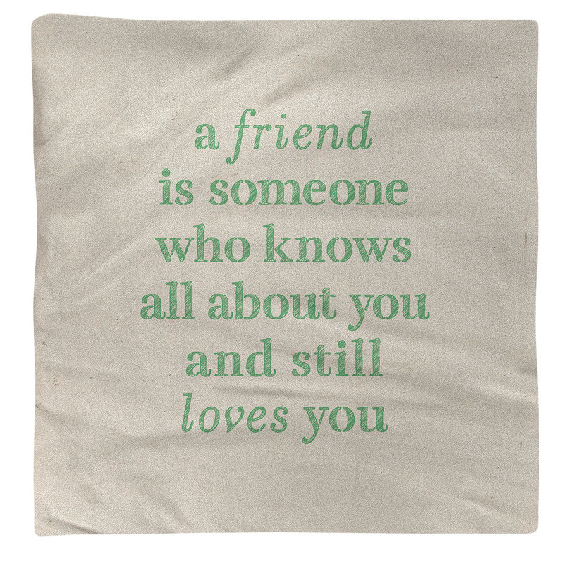Polyester, Cotton No Pattern Square Napkin, White/Green, 22" L x 22" W, Polyester