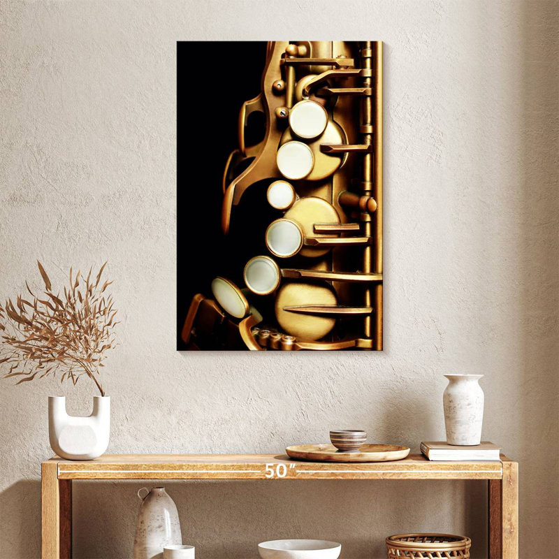 Abarca Saxophone Keys, 24" H x 16" W