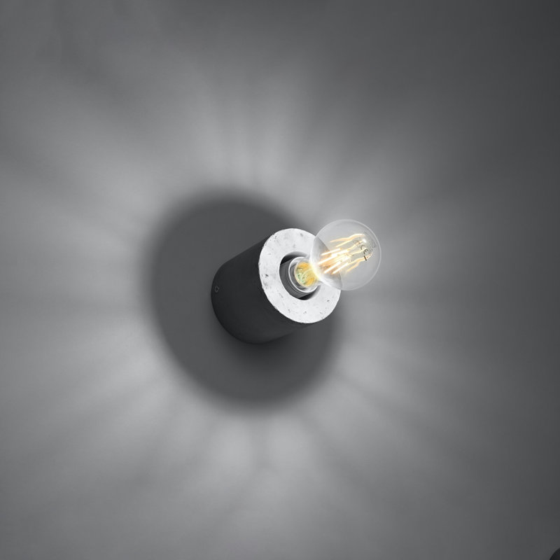 Vidar Concrete Flush Mounted Sconce