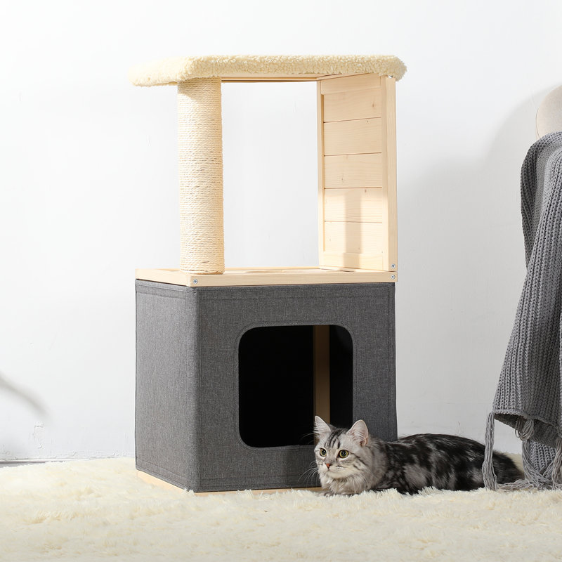 Indoor Cat Tree 32.2'' H Cat Tree