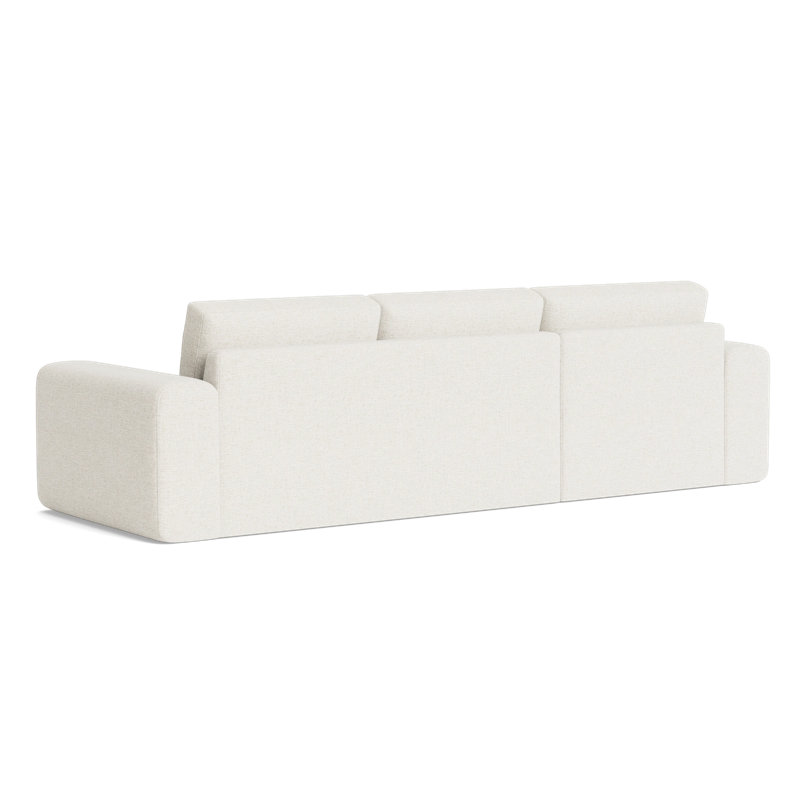 The OG Sectional, Left Hand Facing, Basil PolyPerformance Weave - Basilester Blend