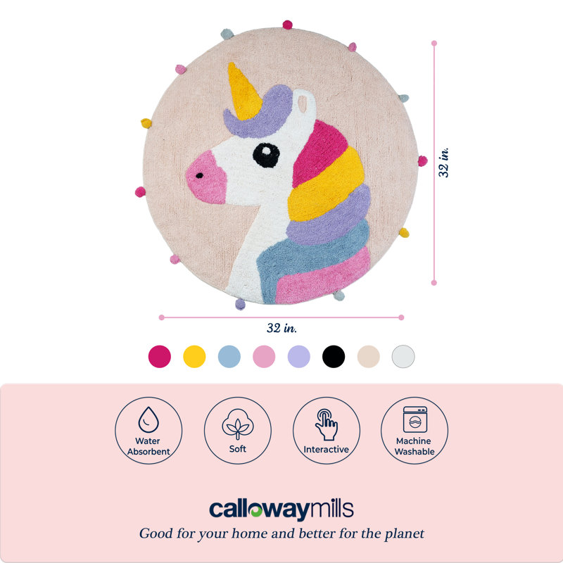 Round Unicorn 32"