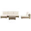 Lounge Set Varallo Rattan Grey-354997311