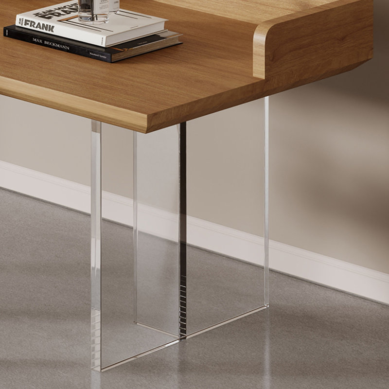 Cherry Rectangular Solid Wood desks, 29.53" H x 94.49" W x 23.62" D