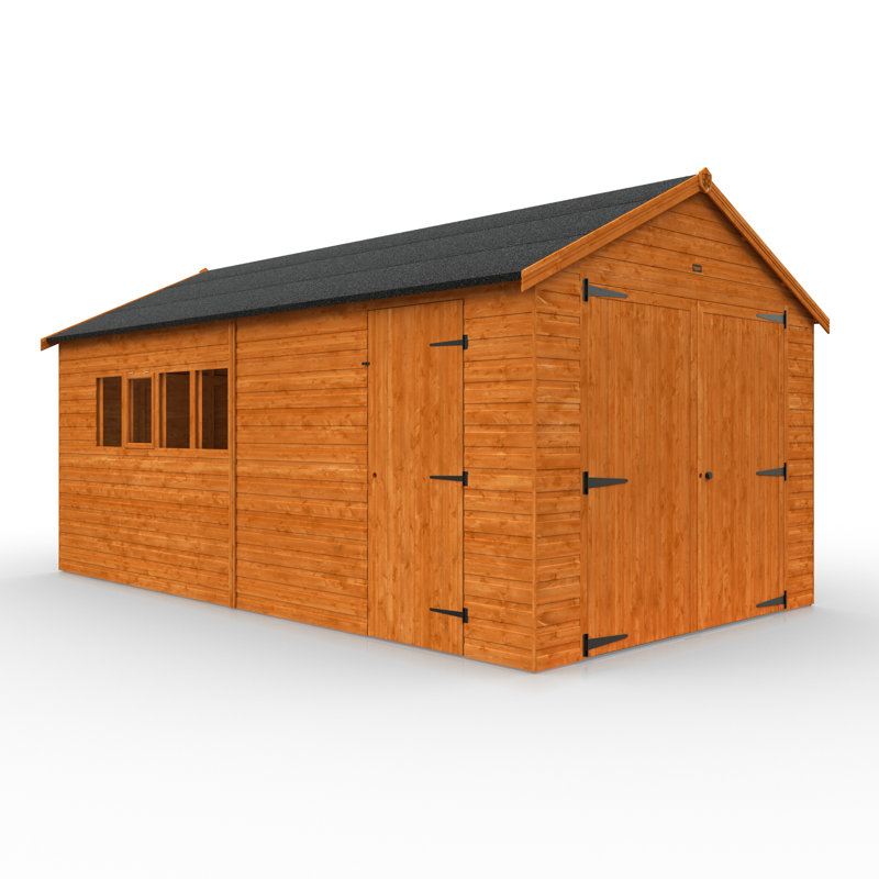 Tiger 10 Ft. W x 18 Ft. D Shiplap Apex Shed
