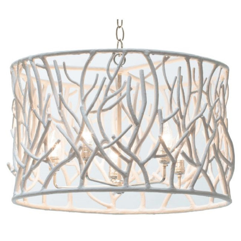Sylvan 4-Light LED Drum Chandelier