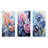 Blue And Purple Hydrangea Bloom - Hydrangea Metal Wall Art Living Room Set Of 3-585029685