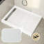 Base de douche rectangulaire avec ensemble de drain et couvercle de drain l 48 po x P 36 po-111287534
