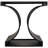 Alec Steel Top End Table