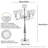 5 Arm Crystal Candelabra Centerpieces For Wedding Tables,29.5 Inches Tall-2010520930-1985387951