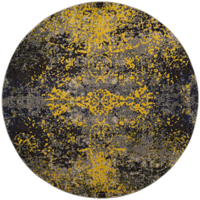 Tapis gris / argenté Mckee