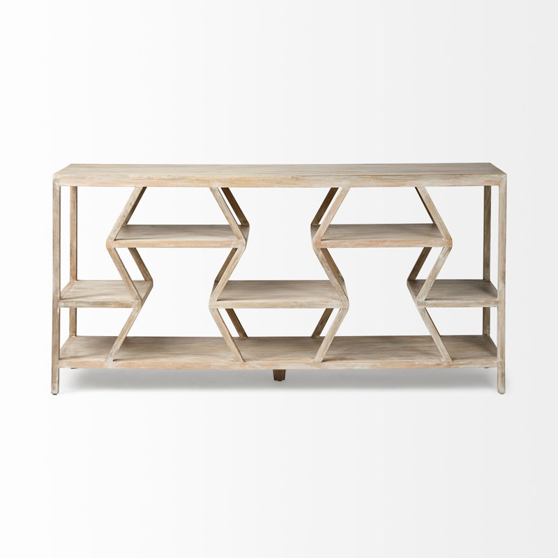 Console en bois massif 66 "
