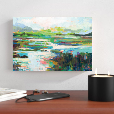 «To and from» par Jeanette Vertentes - reproduction d'art sur toile tendue