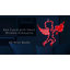 Décoration de silhouette de fenêtre 17 "rouge illuminée Cupidon avec cœur Saint-Valentin