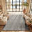 Foundry Select Versatile Diamond Silver Gray Indoor/Outdoor Area Rug-1400308632