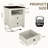 Farmhouse Charging Nightstand With 2 Drawers & USB Ports - Effortless Power And Storage-1731921347-1731115541