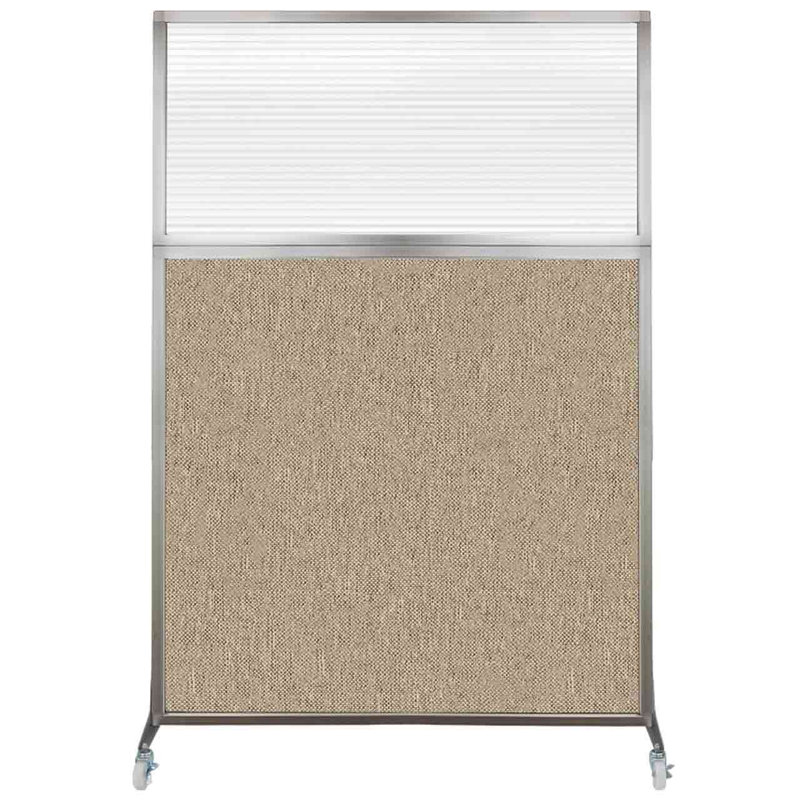 Cloison de bureau Hush, Longueur 48 po, Galet chaud