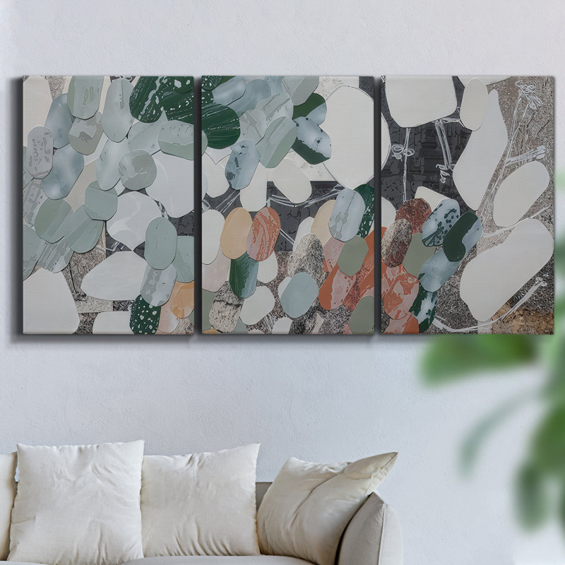 Ouverture vers le soleil - Toile encadrée multi-pièces, H 60 po x l 120 po x P 2 po