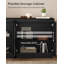 Buffet d'appoint avec tablettes réglables-360233802-368027429