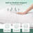 Goose Feather Plush Support Pillow - 100% Cotton Shell, Soft Yet Supportive-1768634921