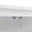 Armoire de rangement pour salle de bain avec deux portes et tiroirs, armoire à panneau en MDF avec tablette réglable pour la salle de bain, la cuisine et le bureau-620584748