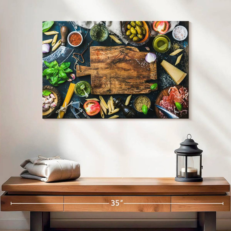 Cuisine italienne Senne, H 16 po x l 24 po