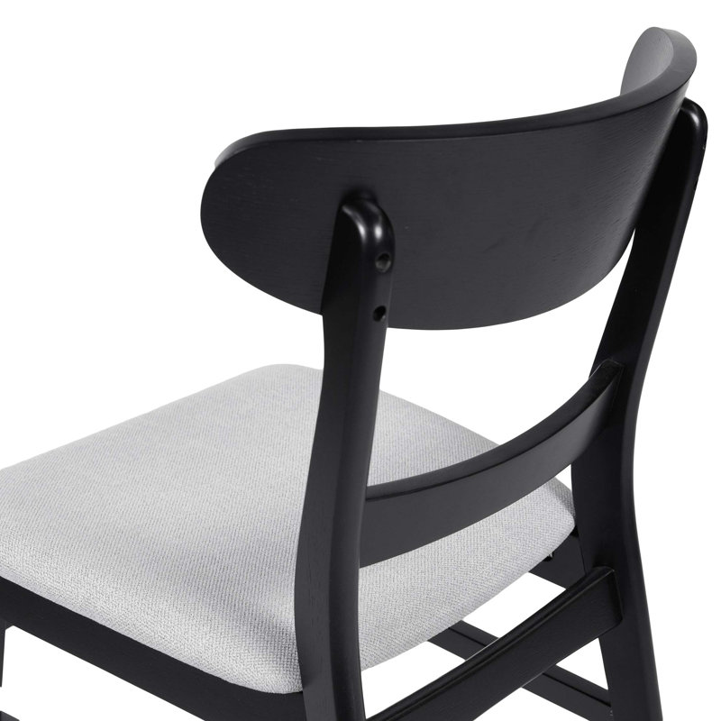Chaise de salle à manger (ensemble de 2), Gris clair
