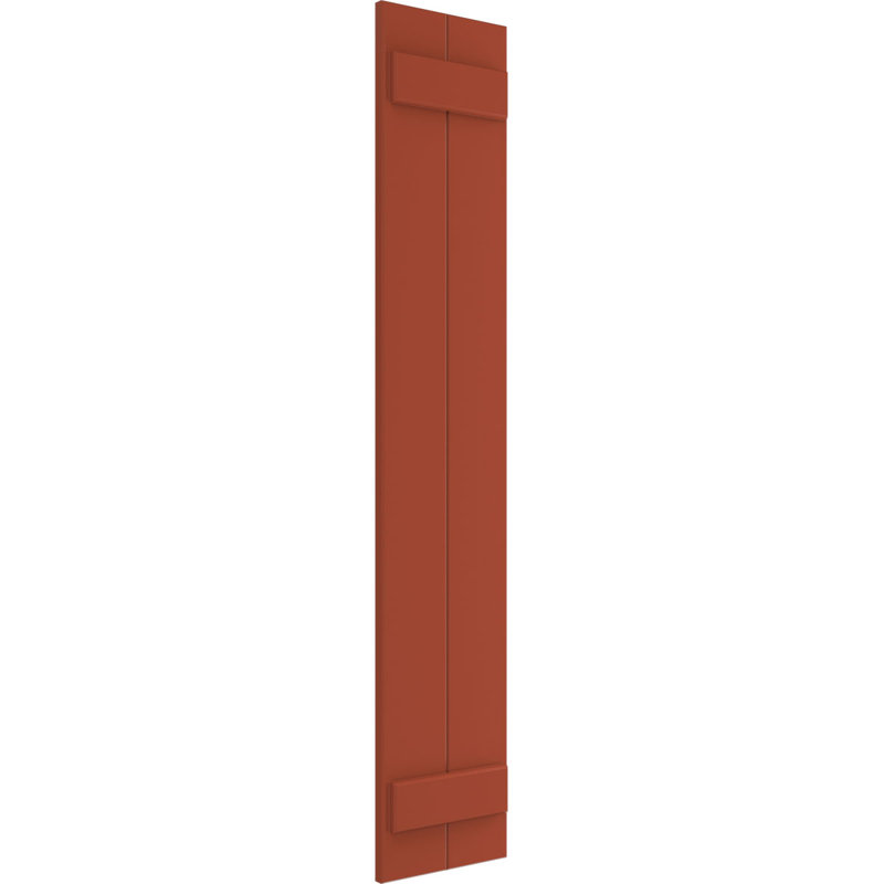 Paire de volets plats EnduraCore, 57", Feuilles colorées, 11"