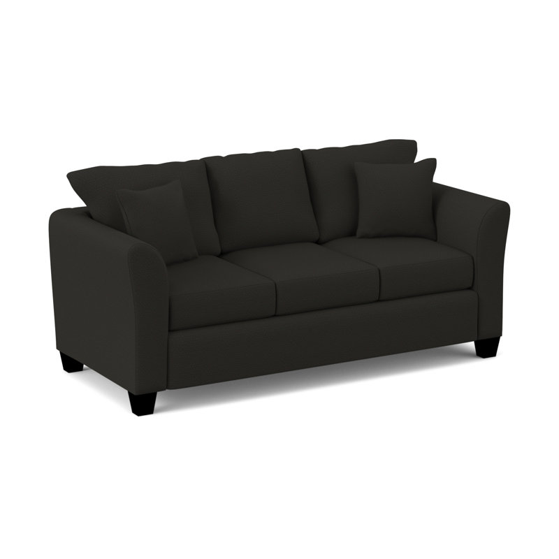 Aniki 81.5" Sofa, Bronco Black